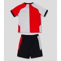 Camiseta Feyenoord Primera Equipación para niños 2024-25 manga corta (+ pantalones cortos)